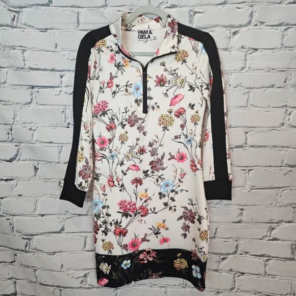 Pam & Gela Floral Sheath Dress - Picture 2 of 7